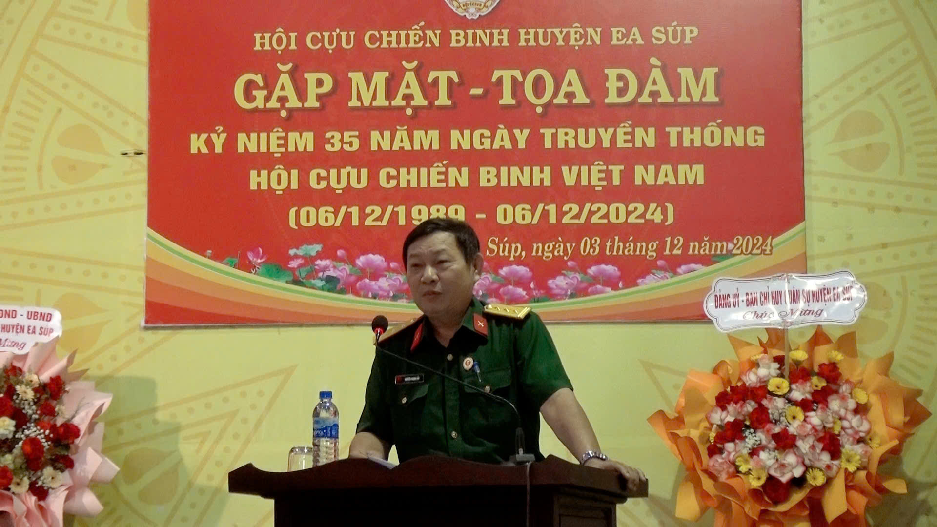 Gặp mặt, toạ đàm kỷ niệm 35 năm ngày thành lập Hội Cựu chiến binh Việt Nam(6/12/1989 - 6/12/2024)